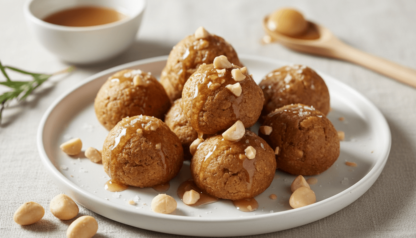 Brown Butter Macadamia Cheesecake Truffles