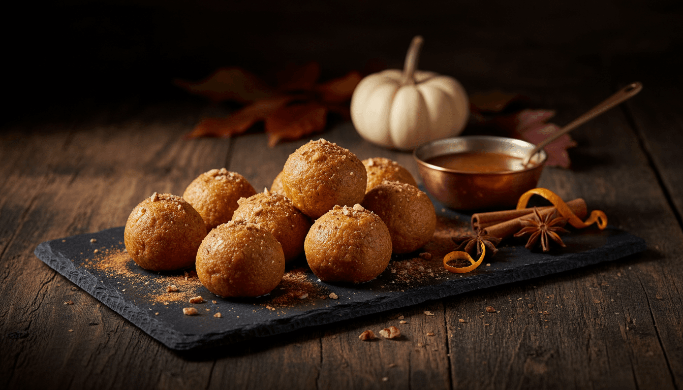 Keto Brown Butter Pumpkin Spice Fat Bombs