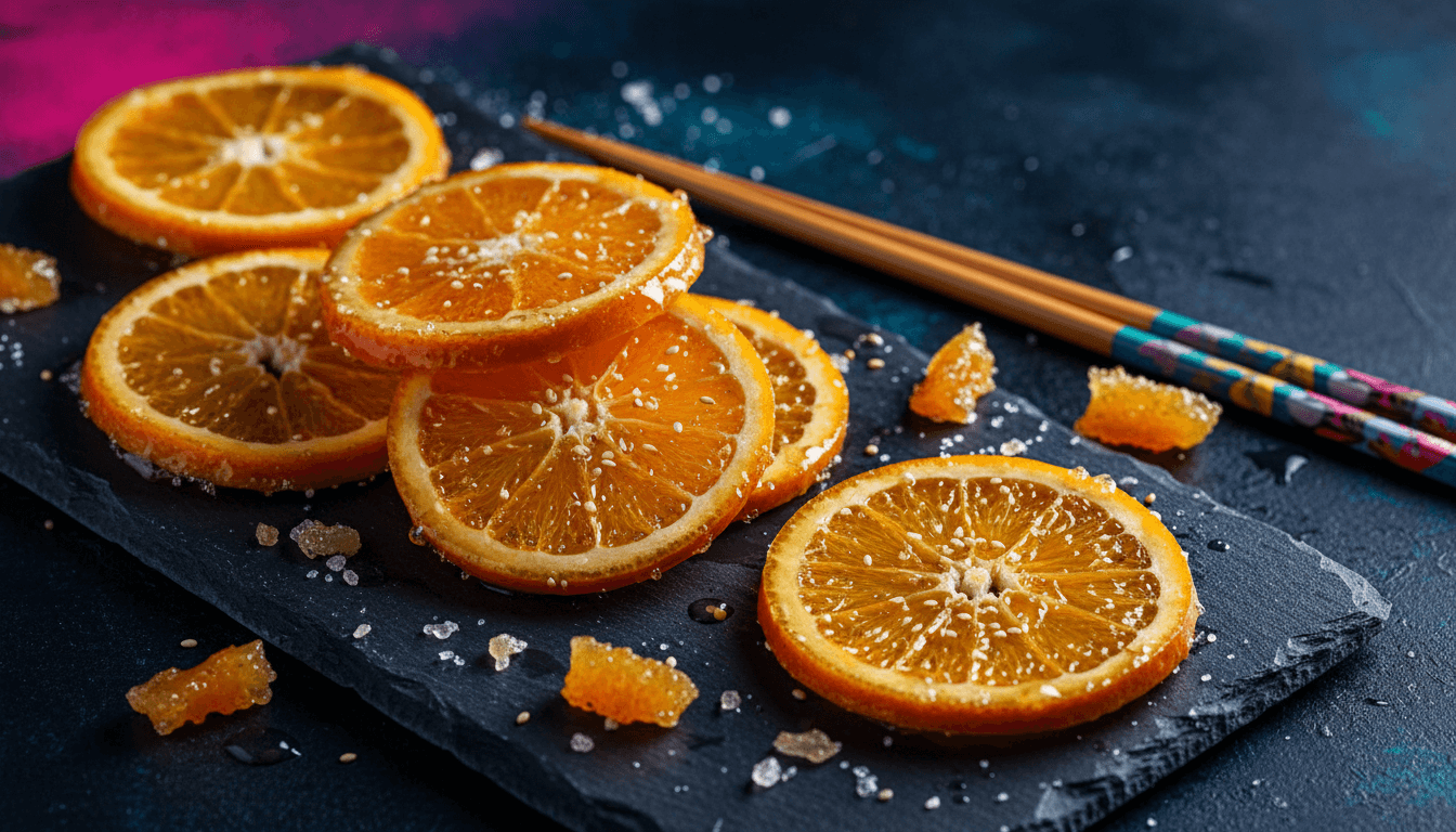 Tanghulu-Style Candied Mandarin Segments