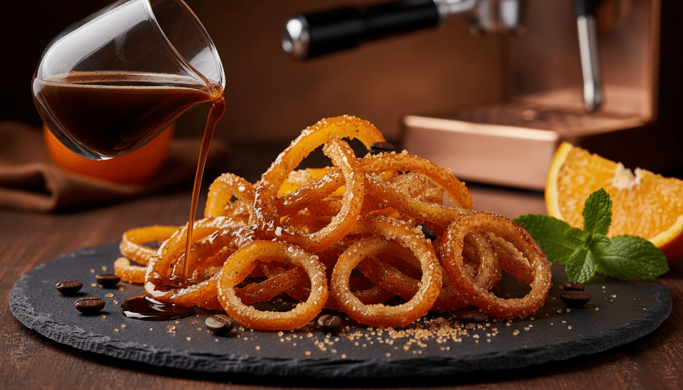 Espresso Candied Orange Peel